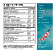 Activated Joint Support developed with doctors and nutritionists for trusted formulation.