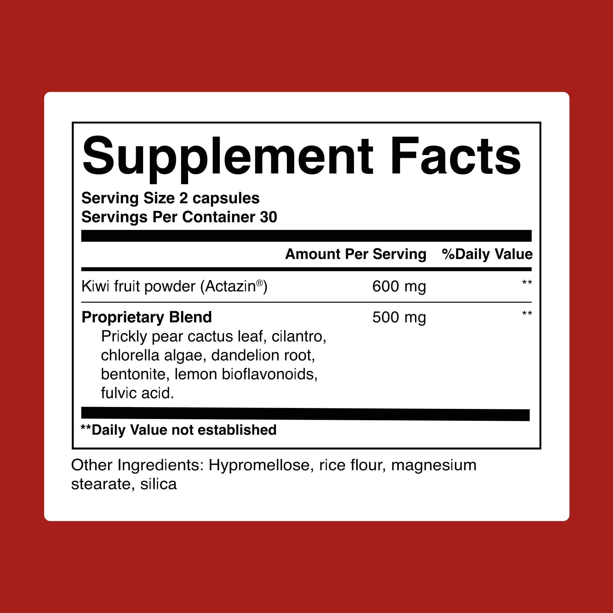ActivatedYou Total Bio Reset capsules close-up for convenient daily detox