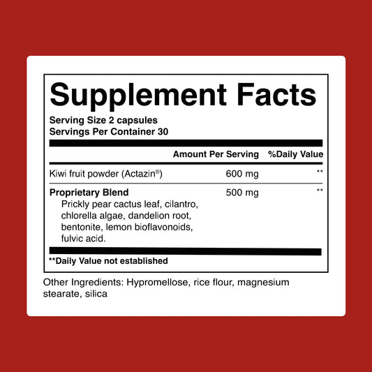 ActivatedYou Total Bio Reset capsules close-up for convenient daily detox