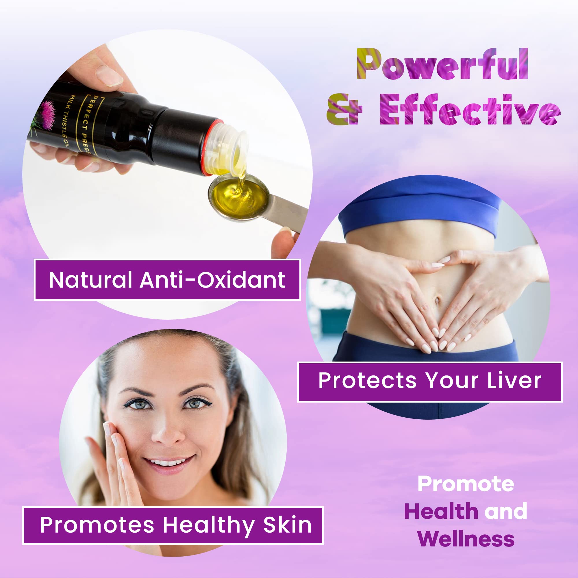 ACTIVATION Perfect Press Milk Thistle Oil dropper close-up for precise dosing and easy routine