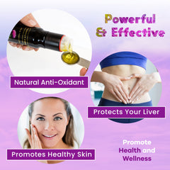 ACTIVATION Perfect Press Milk Thistle Oil dropper close-up for precise dosing and easy routine