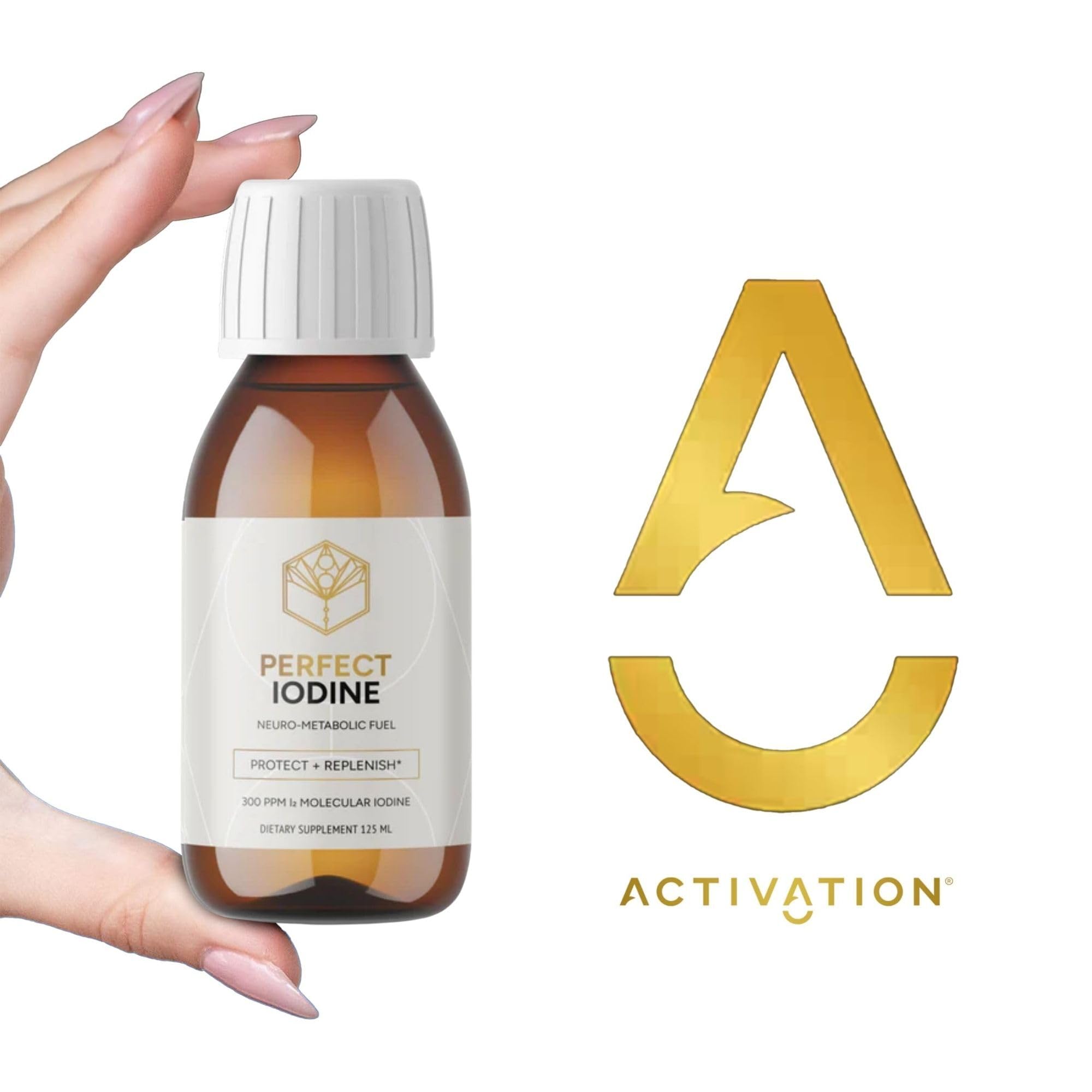 Activation Thyroid Energy Support bottle signals daily metabolism friendly use.