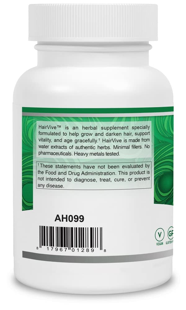 ActiveHerb HairVive packaging on display with two bottles
