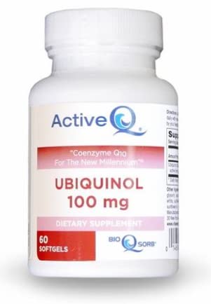 ActiveQ 100mg softgels show potent daily support and convenience.