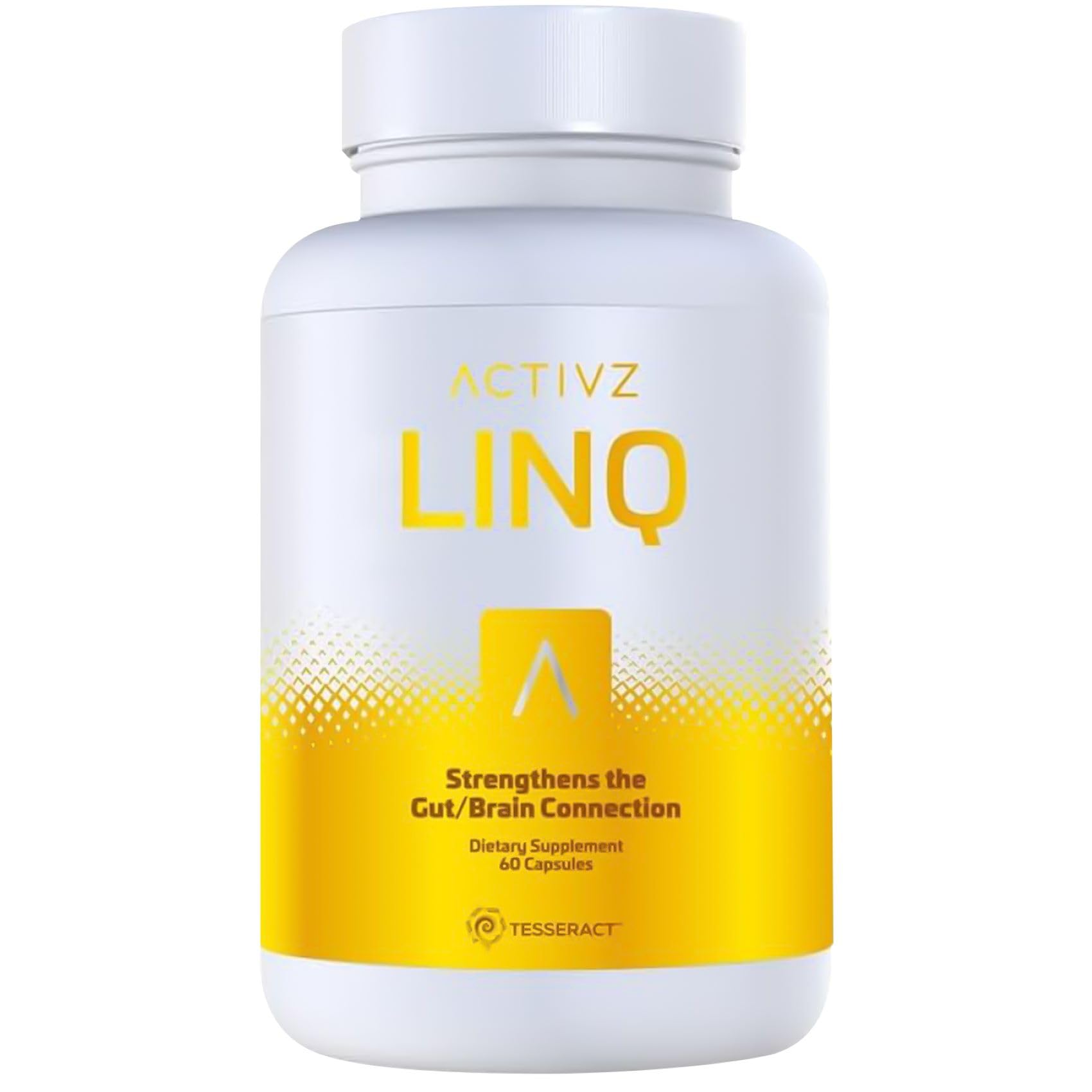 ACTIVZ LINQ bottle front showing premium packaging for daily wellness support.