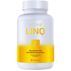 ACTIVZ LINQ bottle front showing premium packaging for daily wellness support.