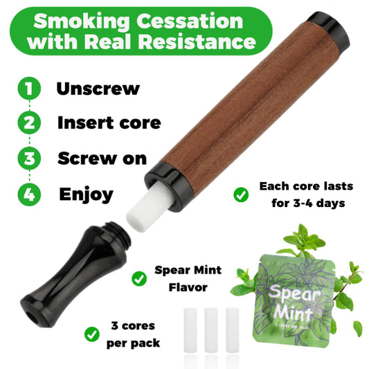 AD ADASTONE stainless steel mouthpiece for durable, discreet use.