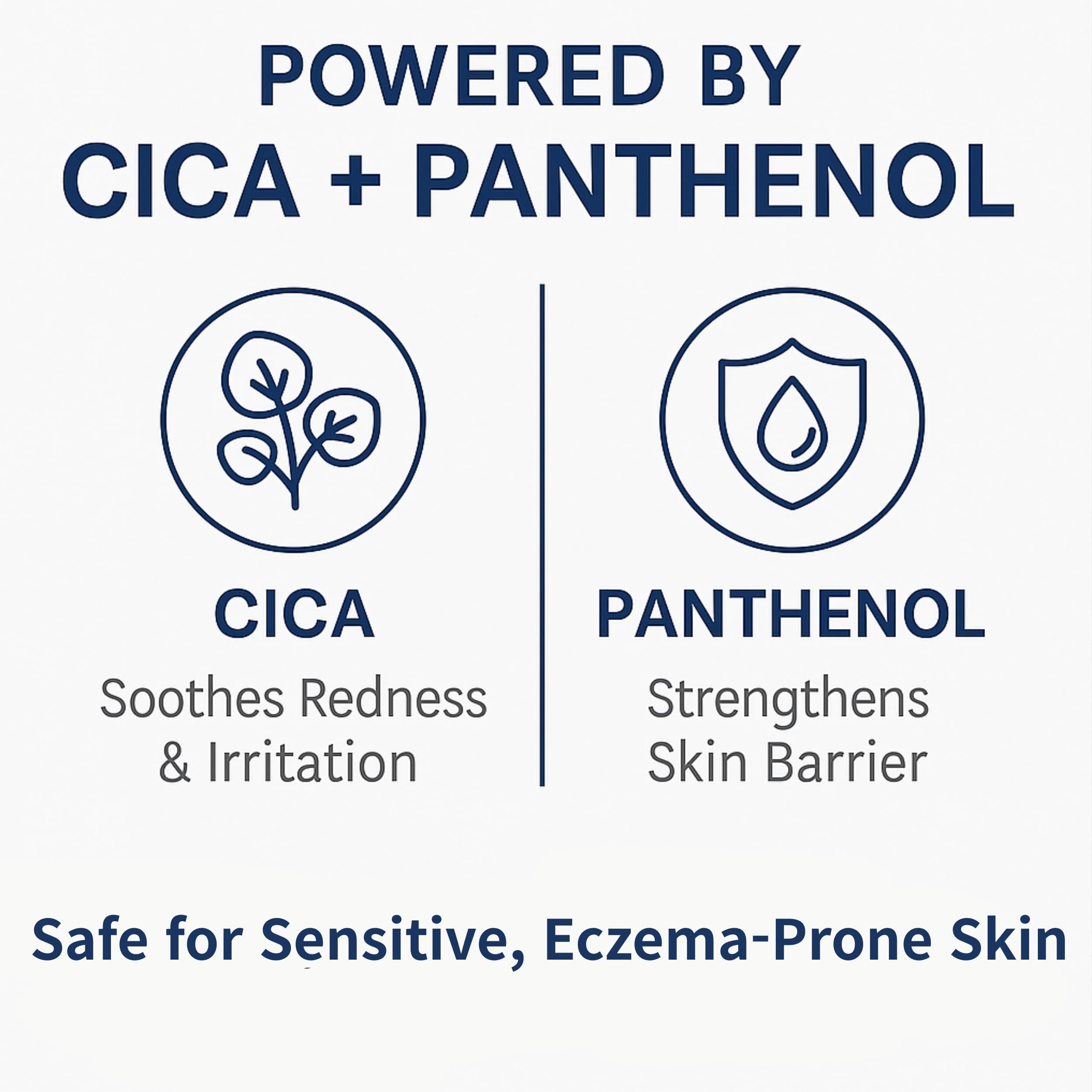 Patch application on skin demonstrates quick calming use after flare-ups.