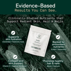 Adapt Naturals Inner Radiance rice ceramides capsule shows skin barrier benefits