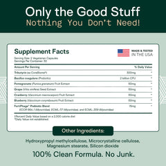 Adapt Naturals polyphenols blend supports microbiome health.