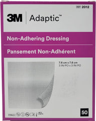 Adaptic non-adherent dressing 3x3 box of 50 for gentle wound protection