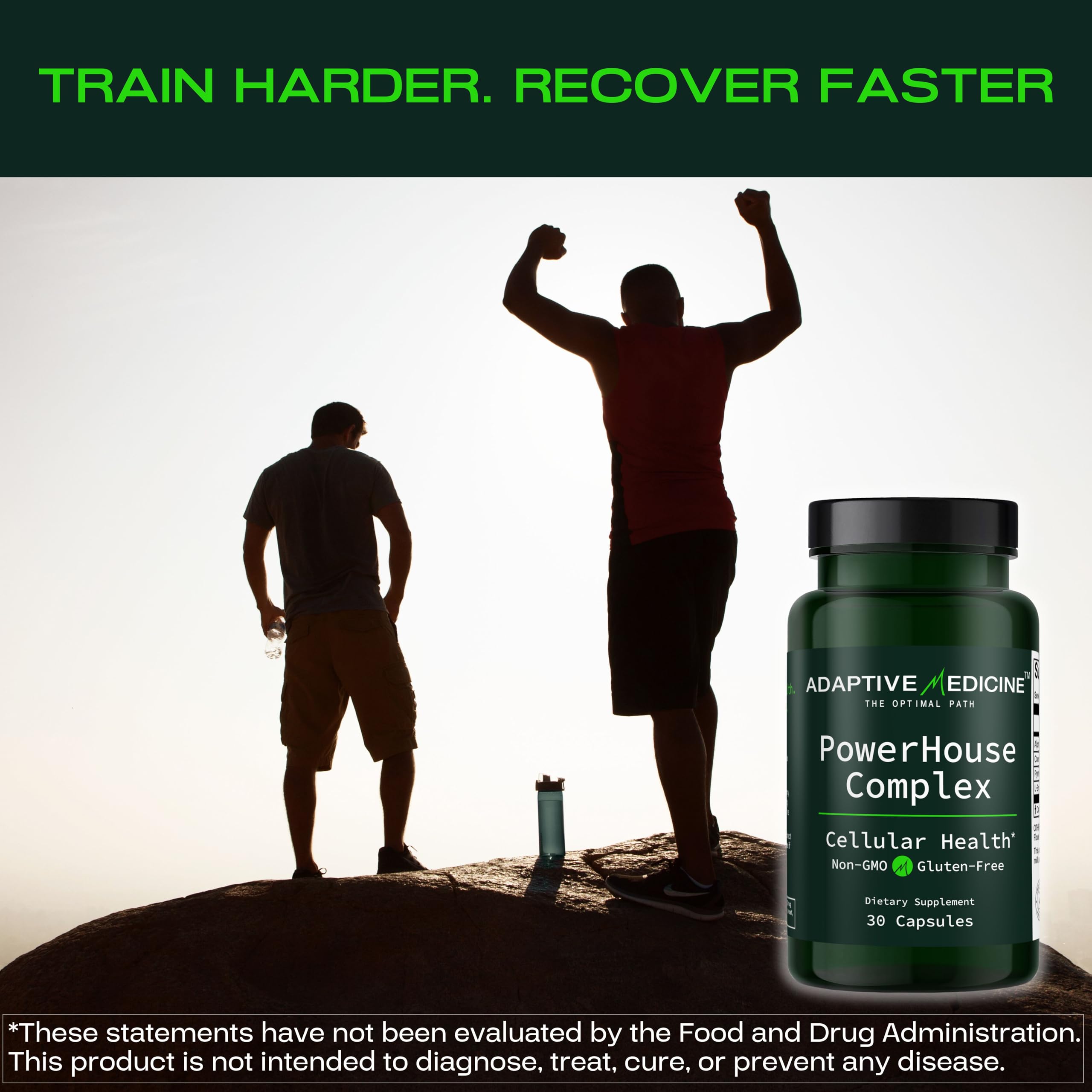 PowerHouse PQQ tablets highlight mitochondrial vitality for sustained energy.