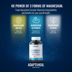 Adaptoheal daily wellness packaging shown on shelf.