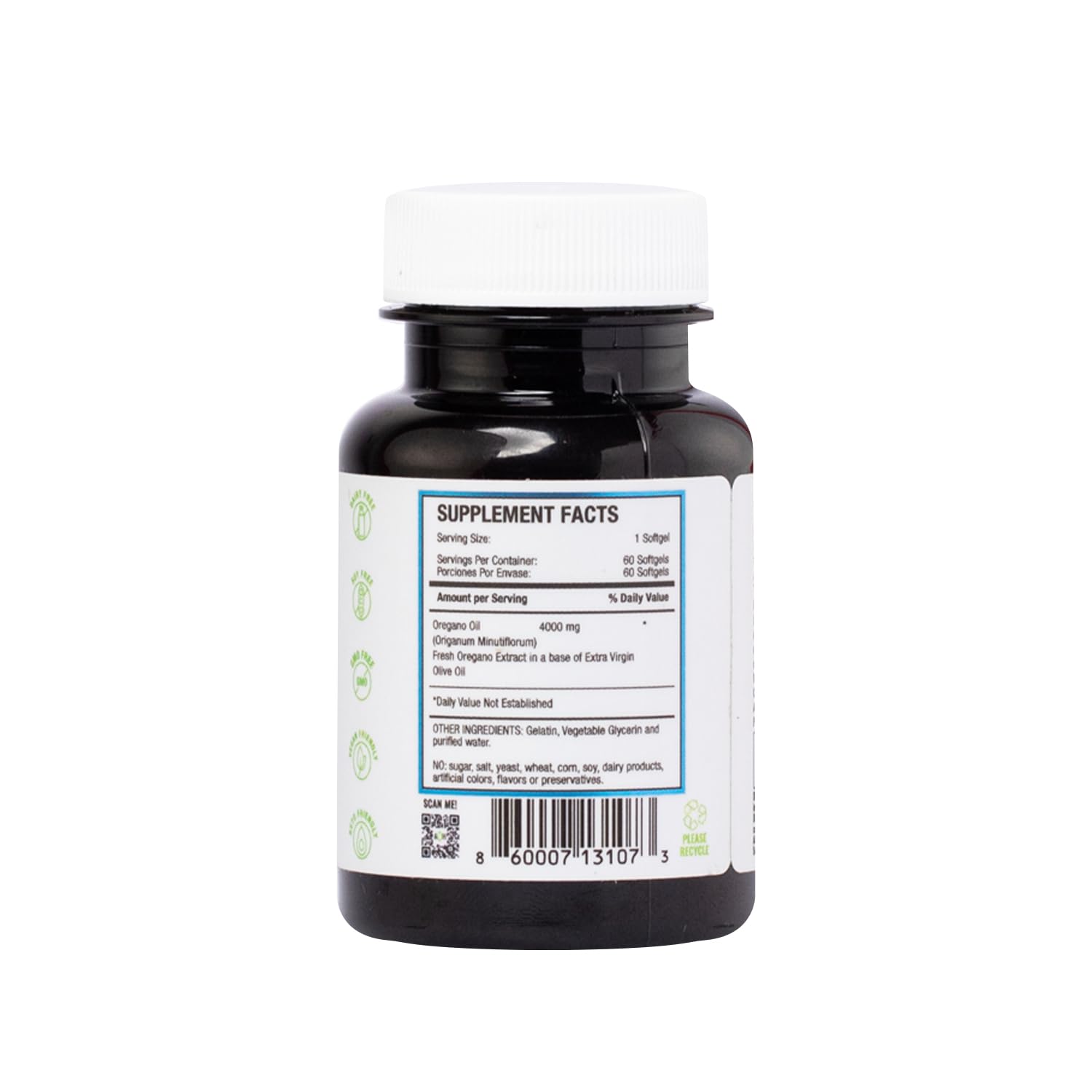 Adaptoheal easy-to-swallow softgel capsule in hand for daily use