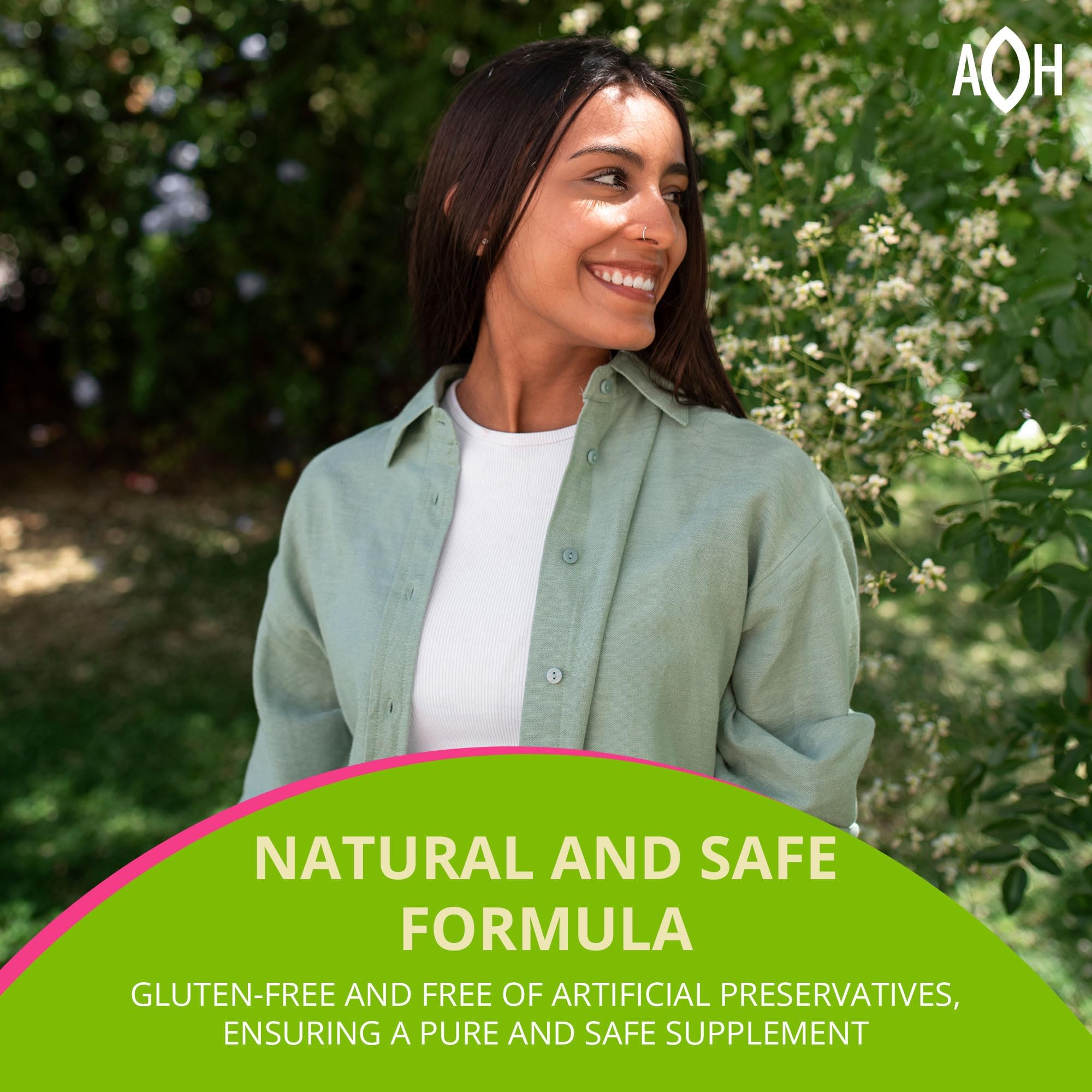 ADAPTOHEAL Hormobalance packaging on shelf communicates a clean vegan formulation.
