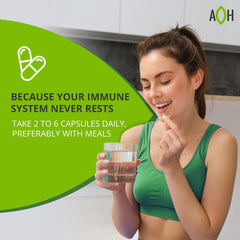 ADAPTOHEAL Immuneheal bottle on desk supporting daily wellness routine