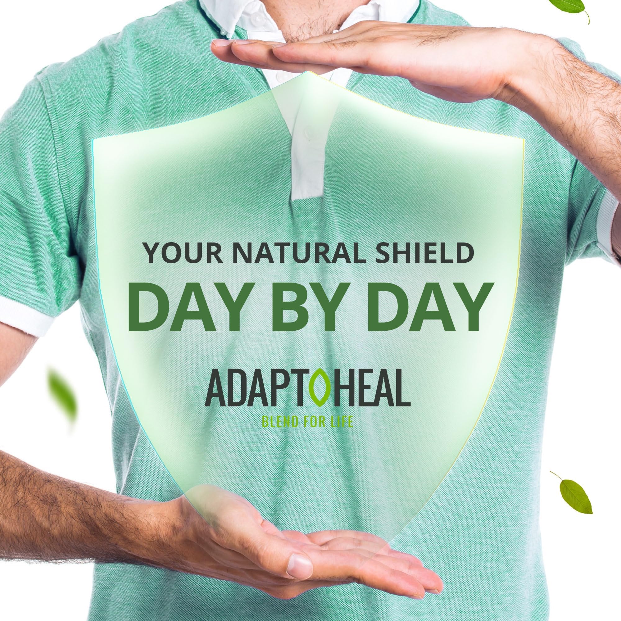 ADAPTOHEAL Immuneheal packaging box showing 90 capsules for convenient use