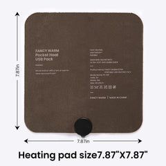 ADD.HERES heating pad neck portable demonstrates on-the-go comfort during commutes.