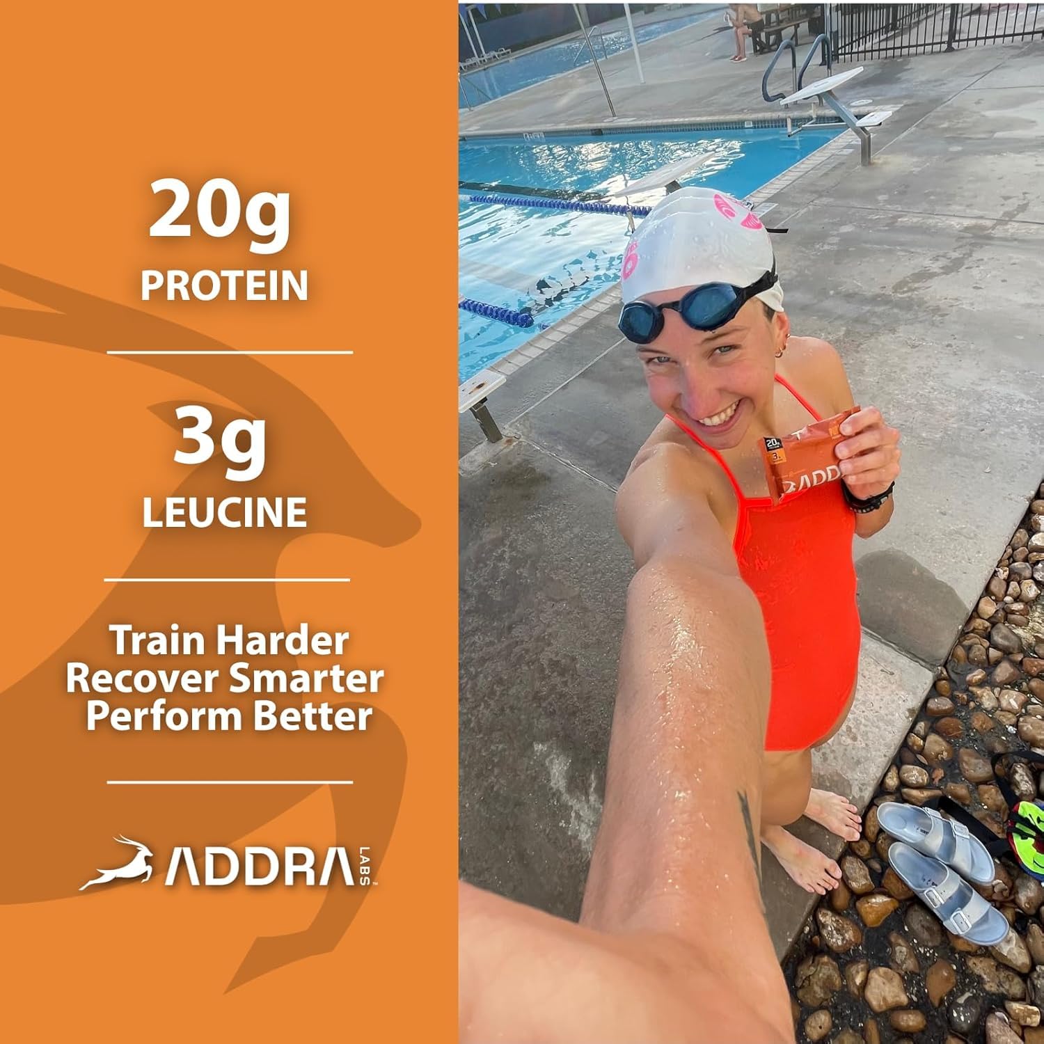 ADDRA Endurance Bar Apple Pie with real fruit pieces for vegan fueling