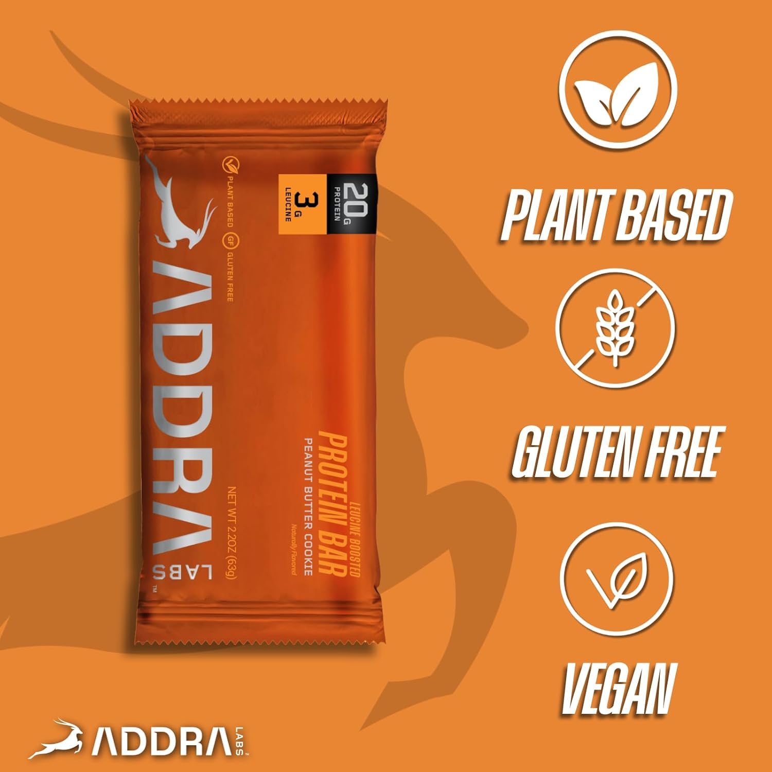 ADDRA Endurance Bar Chocolate Chip Cookie Dough with real chips for a tasty recovery bite