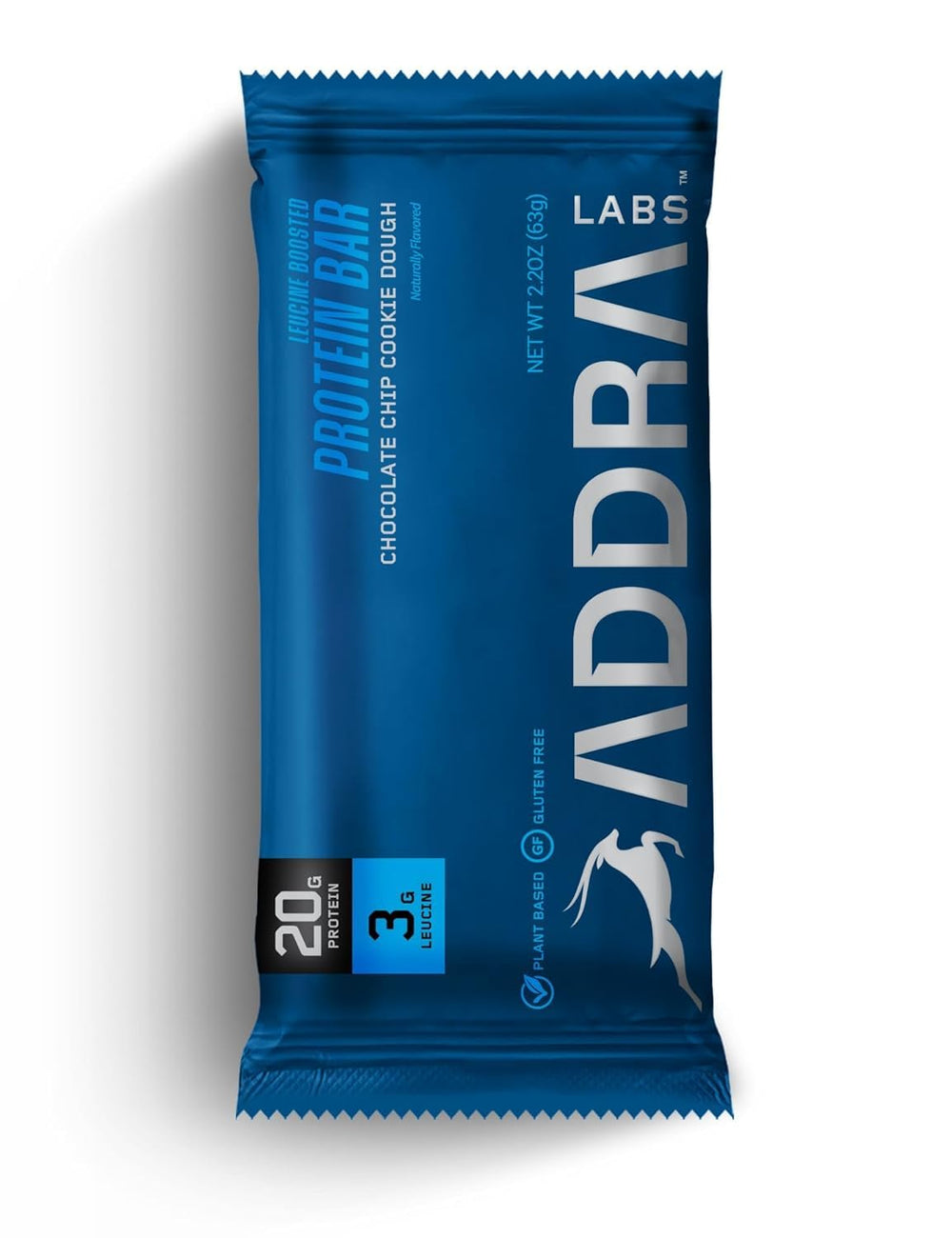 ADDRA Endurance Bar peanut butter cookie dough close-up for on-the-go recovery.