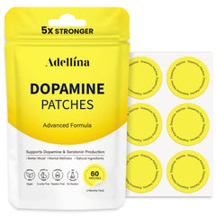 Adellina Dopamine Patches pack close-up for daily wellness.