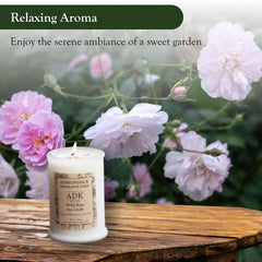 ADK Wild Rose Candle packed in a gift-ready box for easy gifting.