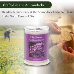 ADK Lilac candle proudly made in the USA