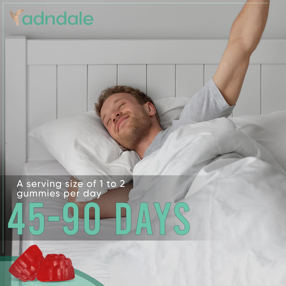 Adndale gummies taste and texture; enjoyable strawberry experience.