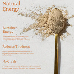 Aduna Energy Superfood Blend bowl with ingredients ready for smoothie