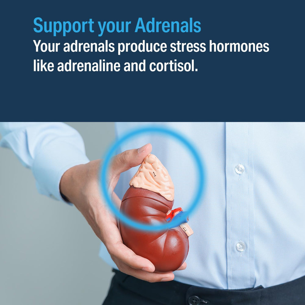 Tablets ready for daily routine from Advanced Adrenal Factor.