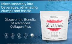 Advanced Bionutritionals Collagen Plus dissolves easily in hot water or coffee