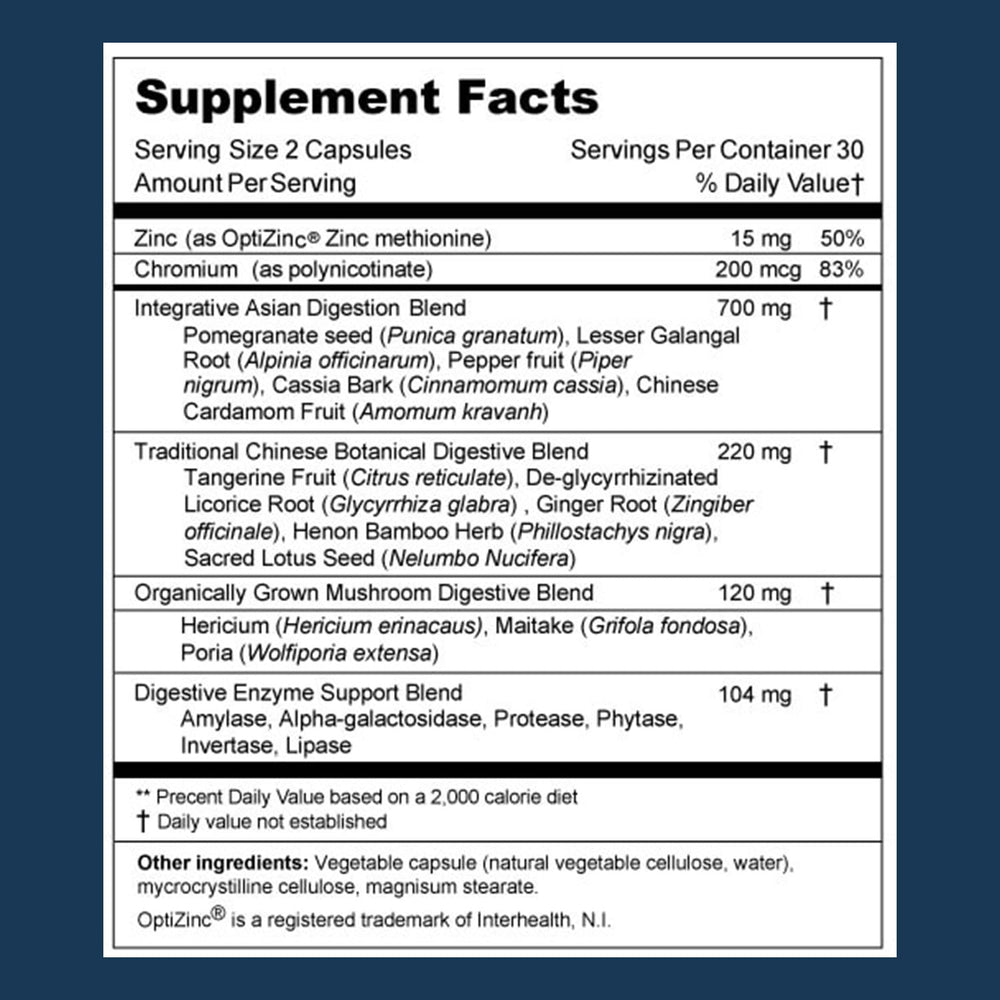 Advanced Bionutritionals Integrative Digestive Formula herbs and spices for digestive balance