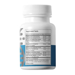 Advanced Bionutritionals strontium-silica tablets closeup highlights minerals for bone matrix