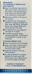 Advanced Footcare Clarus antifungal packaging shows compact 0.5 oz size