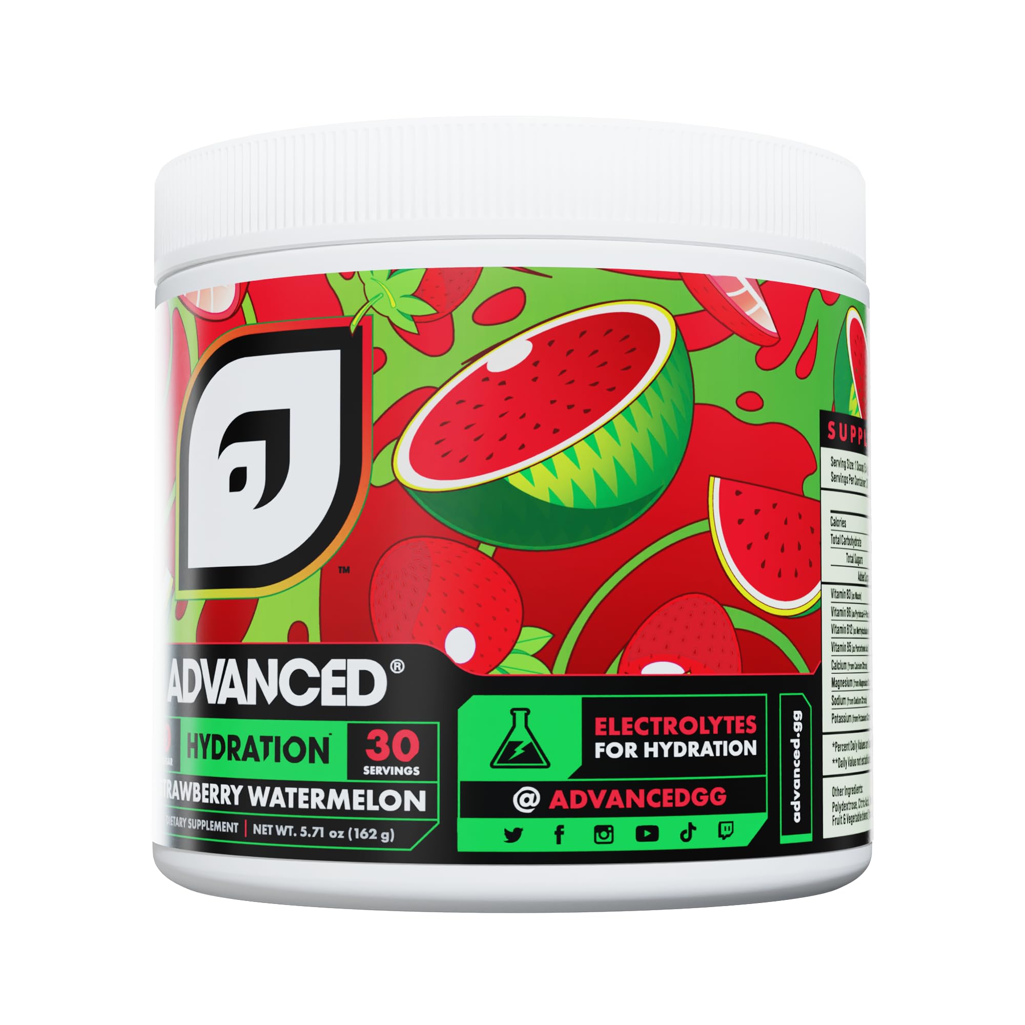 Advanced Hydration measuring scoop ready to portion servings