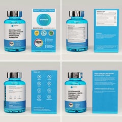 AdvantageNutra nightstand bottle showing easy nightly supplementation habit.