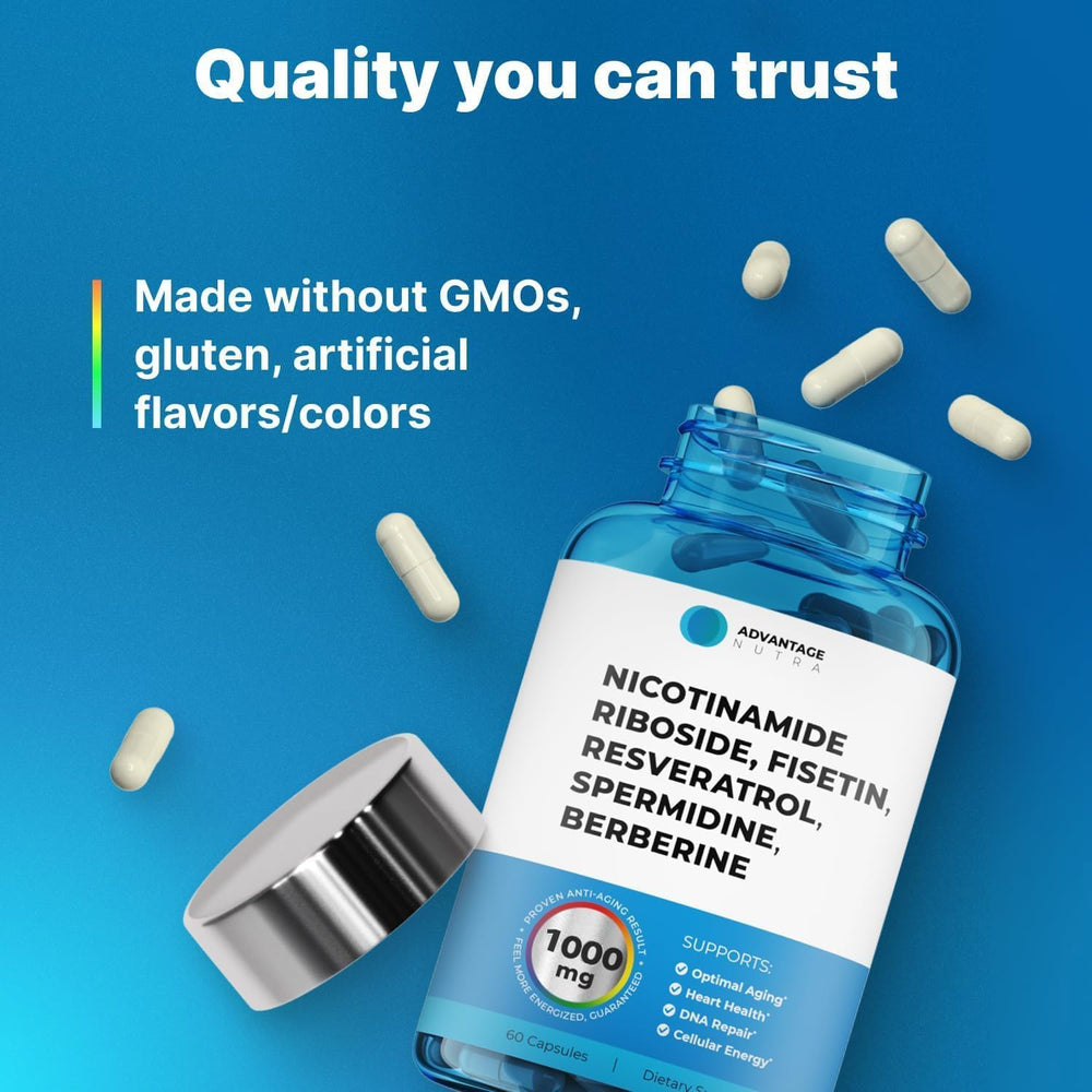 AdvantageNutra two-pack packaging highlighting value and ongoing use.