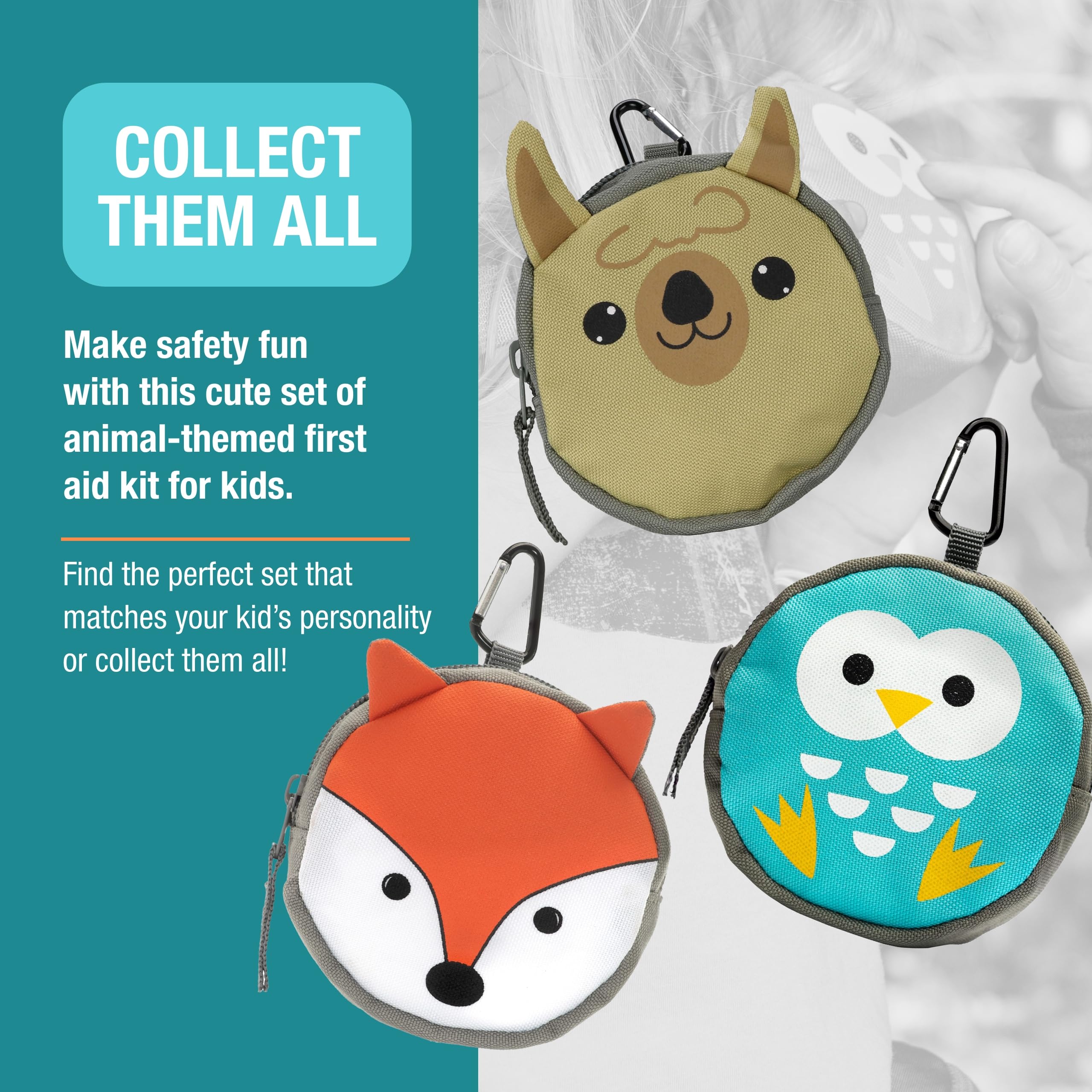 Adventure Medical Kits Backyard Adventure travel-size pack is portable for trips and outings.