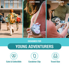 Adventure Medical Kits mascot bear close-up highlighting colorful kid-friendly design.