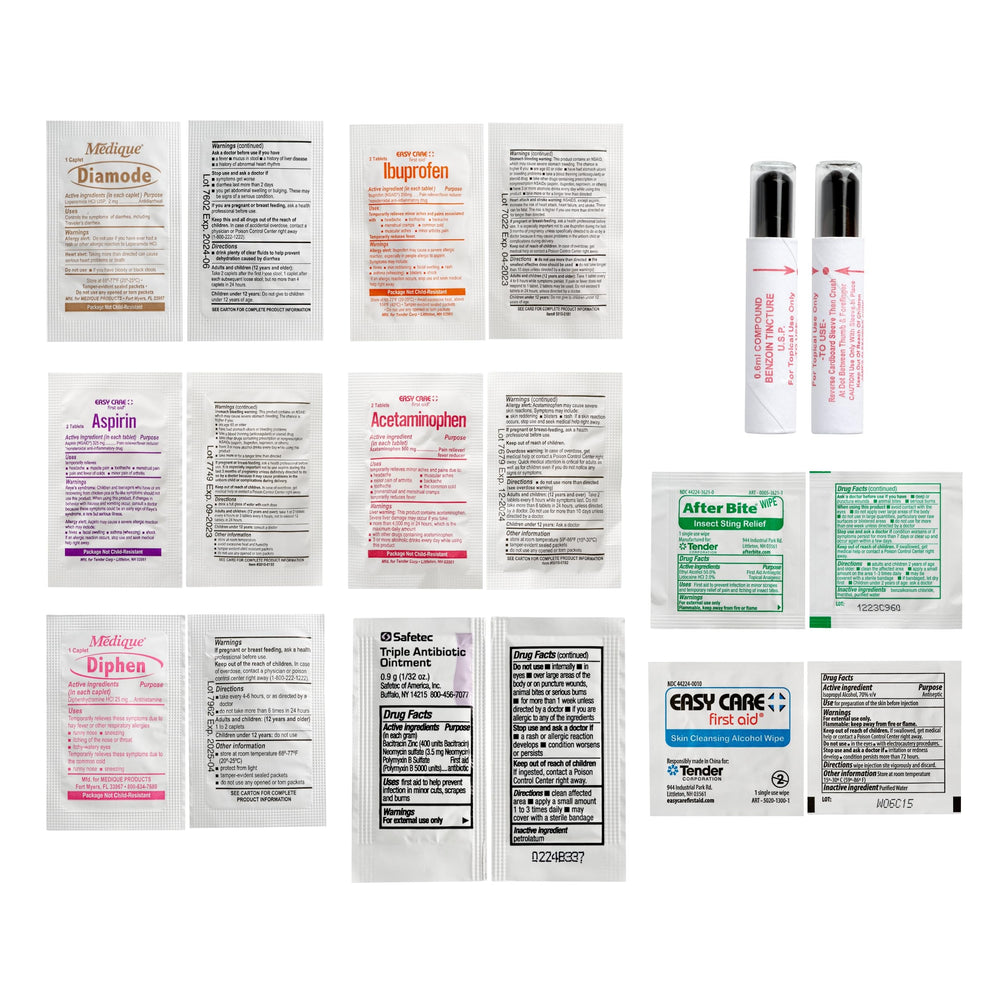 Field-ready Adventure Medical Kits Mountain Series supporting up to seven adventurers