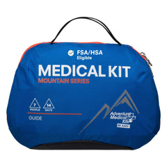 Adventure Medical Kits Mountain Series kit bag in rugged, water-resistant exterior for outdoor trips