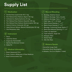 Adventure Medical Kits Smart Travel First Aid Kit compact storage keeps supplies organized for trips