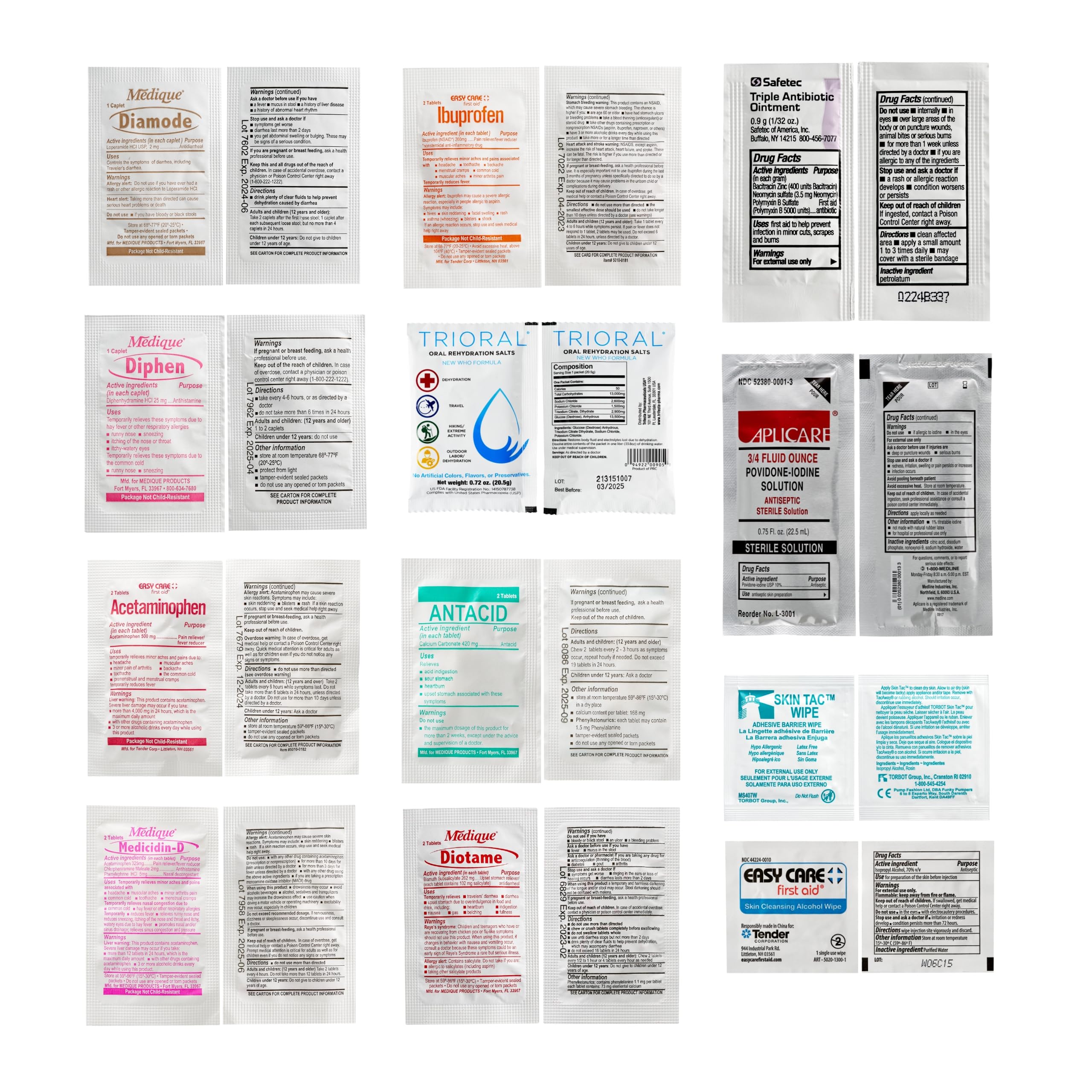 Comprehensive medical supplies in Adventure Medical Kits World Travel First Aid Kit