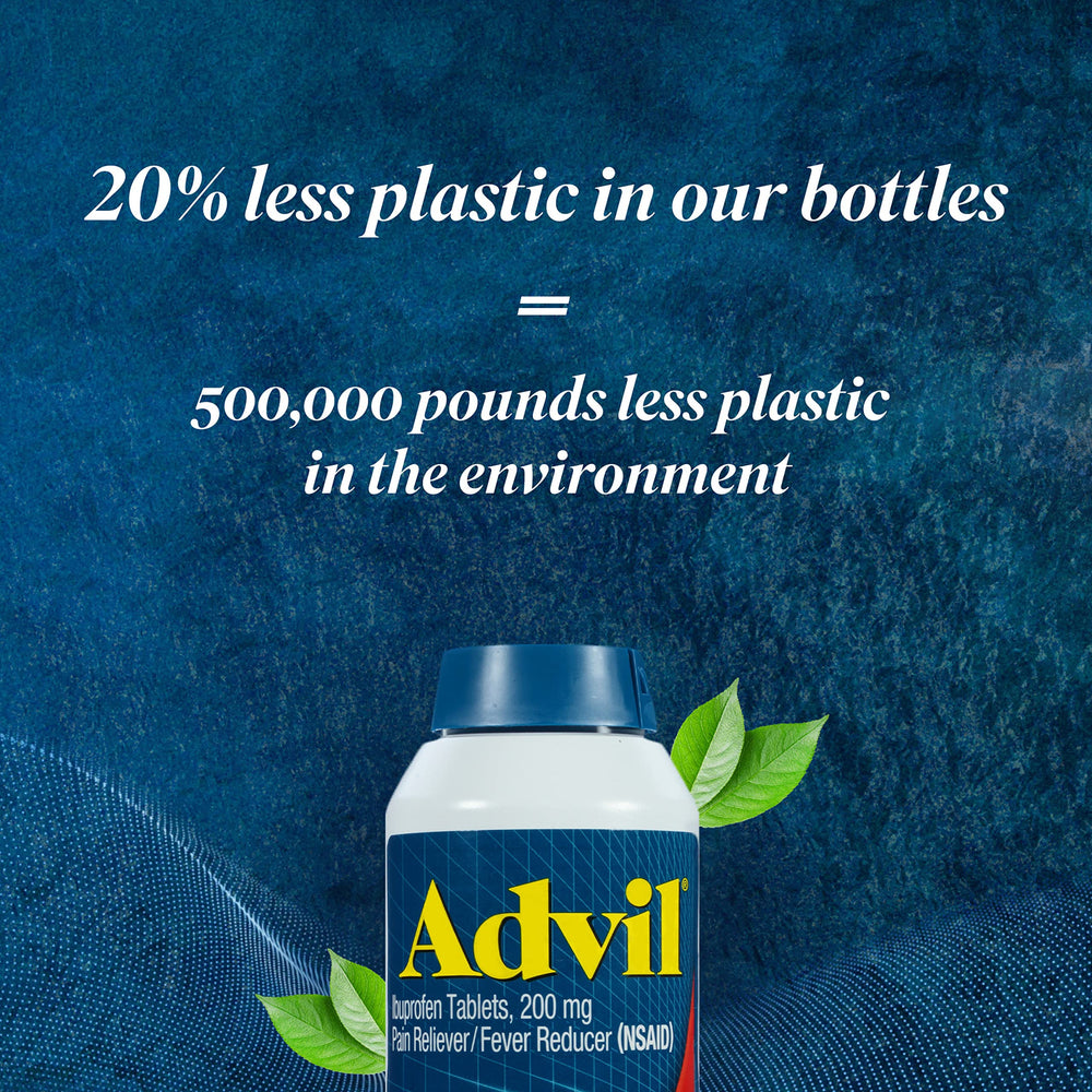 Advil Liqui-Gels bottle highlight easy, portable relief.