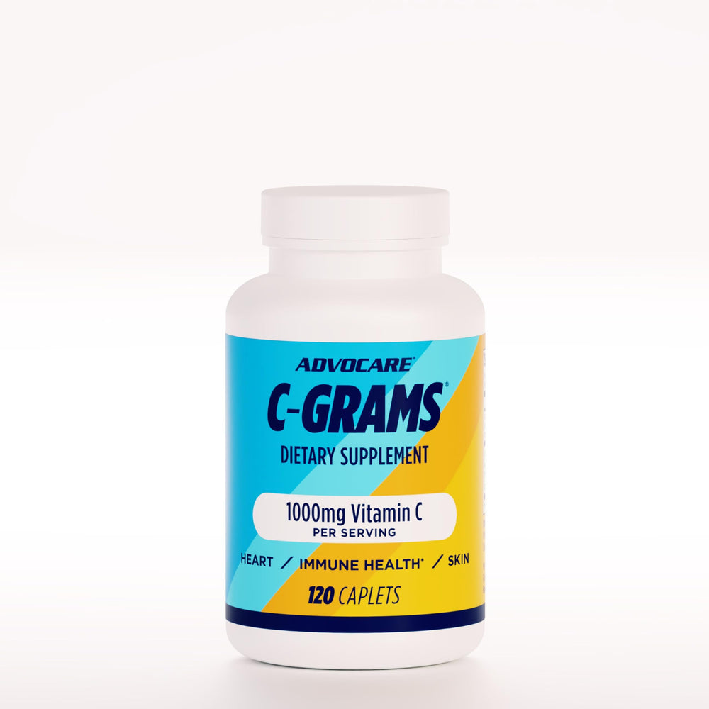 AdvoCare C-Grams immune-support bottle for daily wellness.