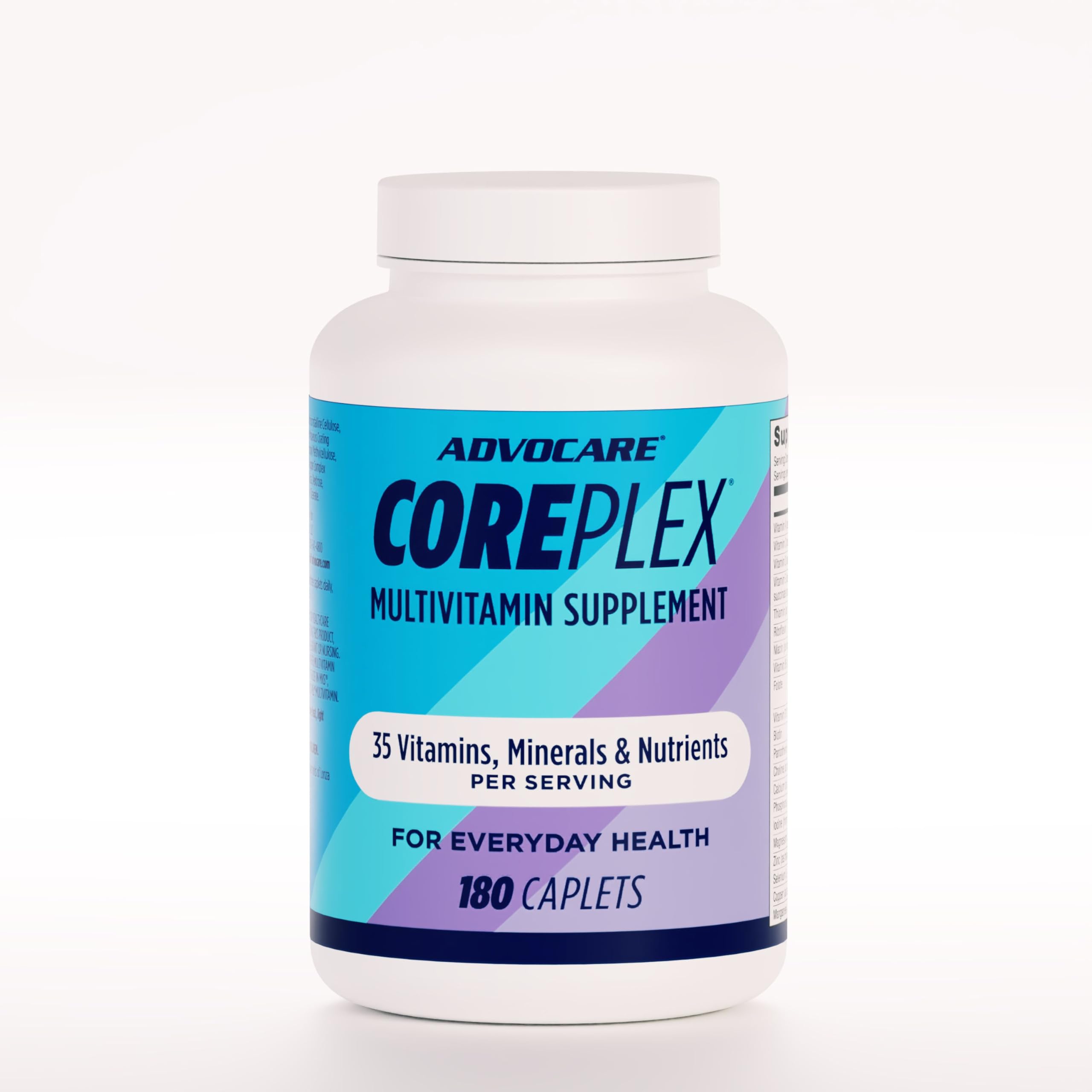 AdvoCare CorePlex bottle with caplets for daily nutrition support.
