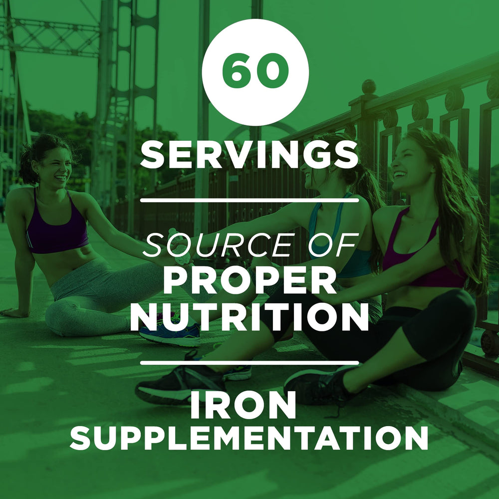 AdvoCare CorePlex with Iron daily use image suggesting balanced wellness
