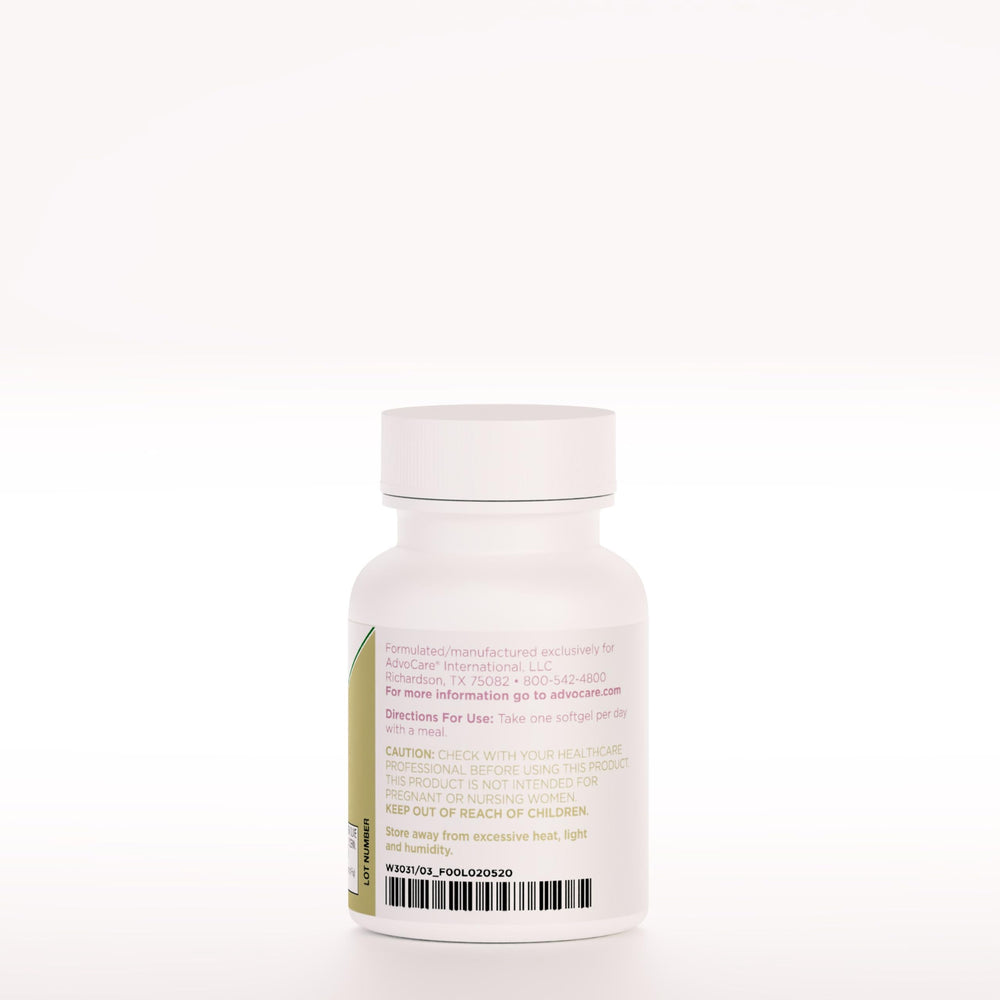 AdvoCare Glow Skin capsules closeup showcasing antioxidant formula for daily beauty routine
