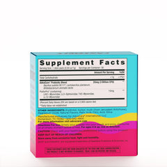 AdvoCare Probiotic FastMelt fast-melt action shows powder dissolving in the mouth.